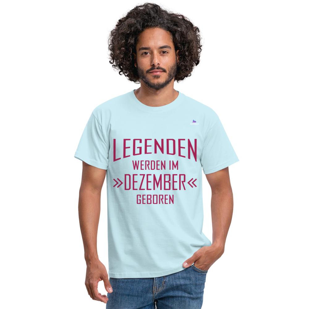 Camiseta "Legenden Dezember" - sky