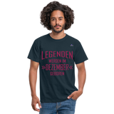 Camiseta "Legenden Dezember" - navy