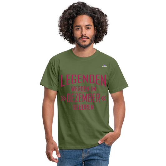 Camiseta "Legenden Dezember" - military green