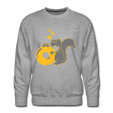 Sudadera premium"Donut Love" - heather grey