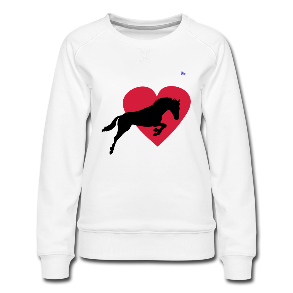 Sudadera premium"Headless Horseman" - white