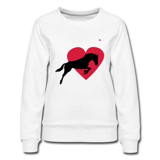 Sudadera premium"Headless Horseman" - white