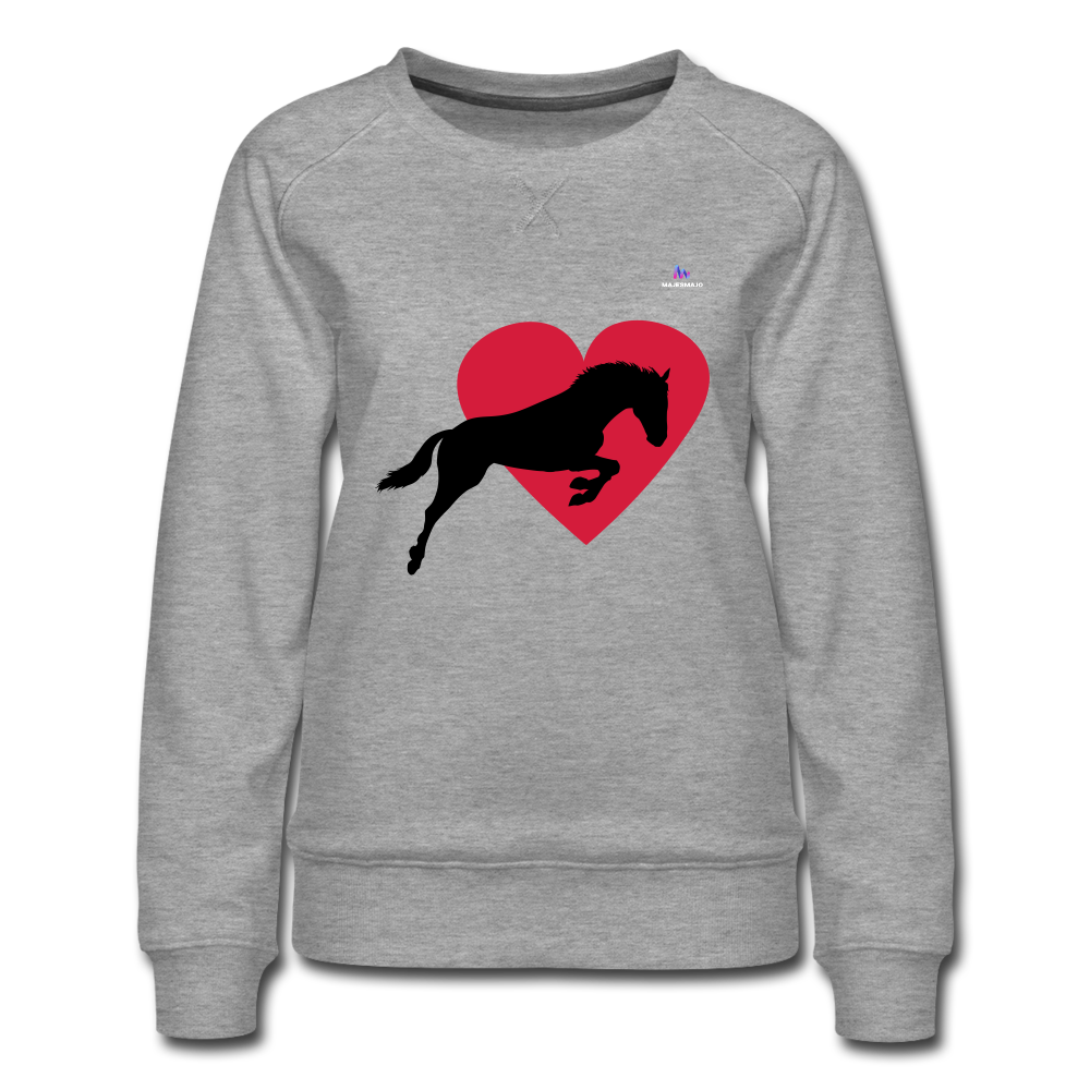 Sudadera premium"Headless Horseman" - heather grey