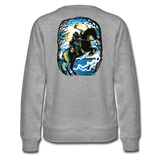 Sudadera premium"Headless Horseman" - heather grey