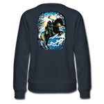 Sudadera premium"Headless Horseman" - navy