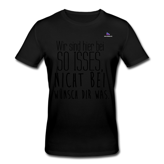 Camiseta ecológica de Stanley & Stella"Wünsch Dir was" - black