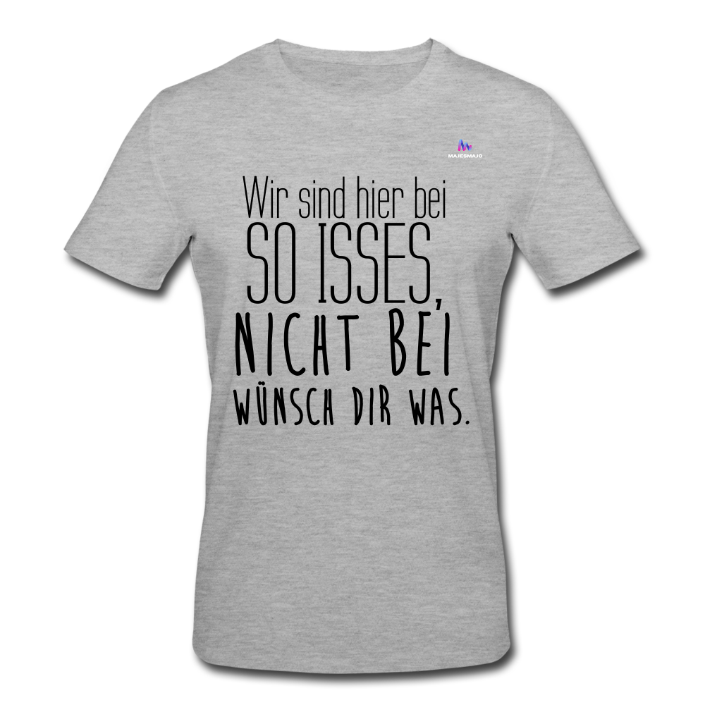 Camiseta ecológica de Stanley & Stella"Wünsch Dir was" - heather grey