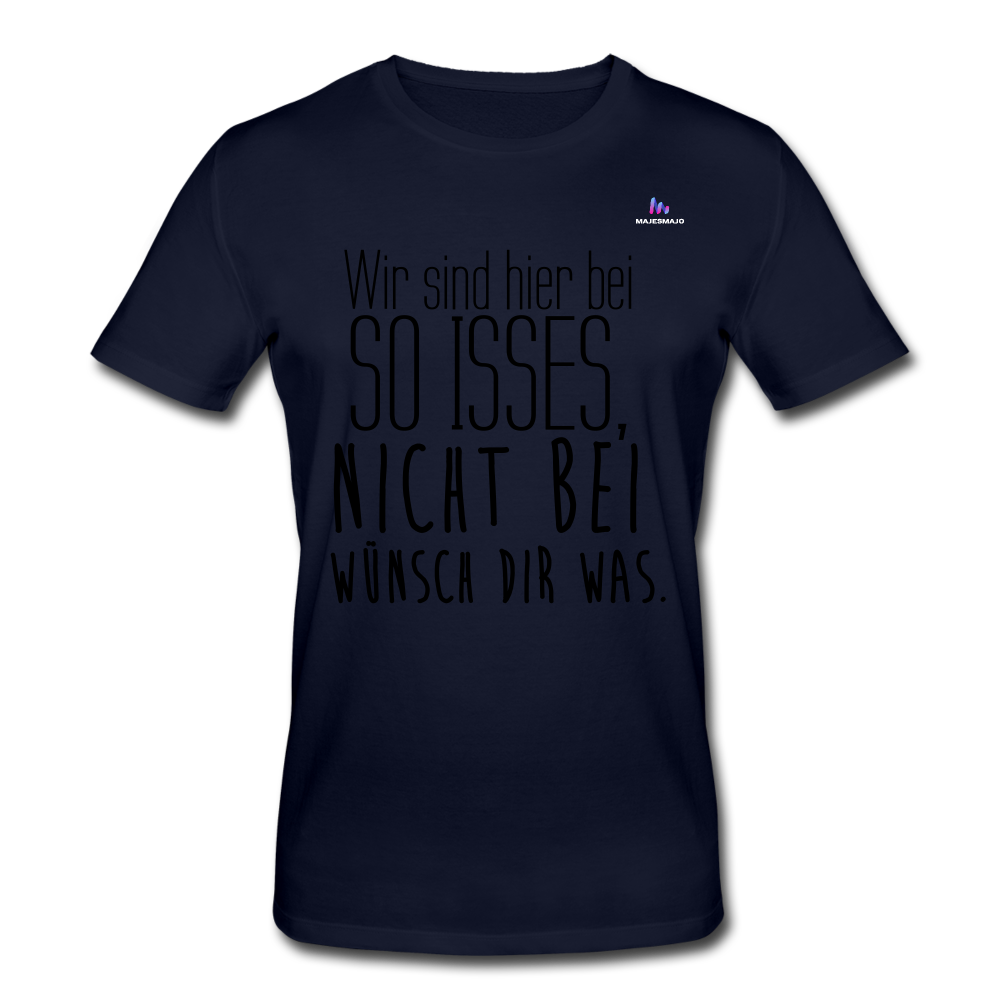 Camiseta ecológica de Stanley & Stella"Wünsch Dir was" - navy