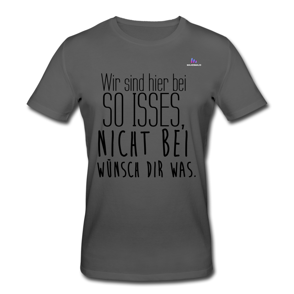 Camiseta ecológica de Stanley & Stella"Wünsch Dir was" - anthracite