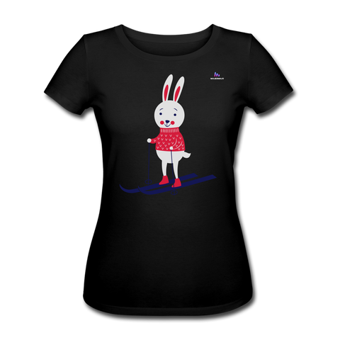 Camiseta ecológica de Stanley & Stella"Rabbit" - black