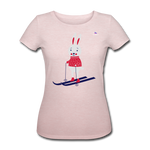 Camiseta ecológica de Stanley & Stella"Rabbit" - cream heather pink