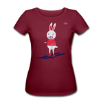 Camiseta ecológica de Stanley & Stella"Rabbit" - burgundy