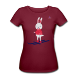 Camiseta ecológica de Stanley & Stella"Rabbit" - burgundy