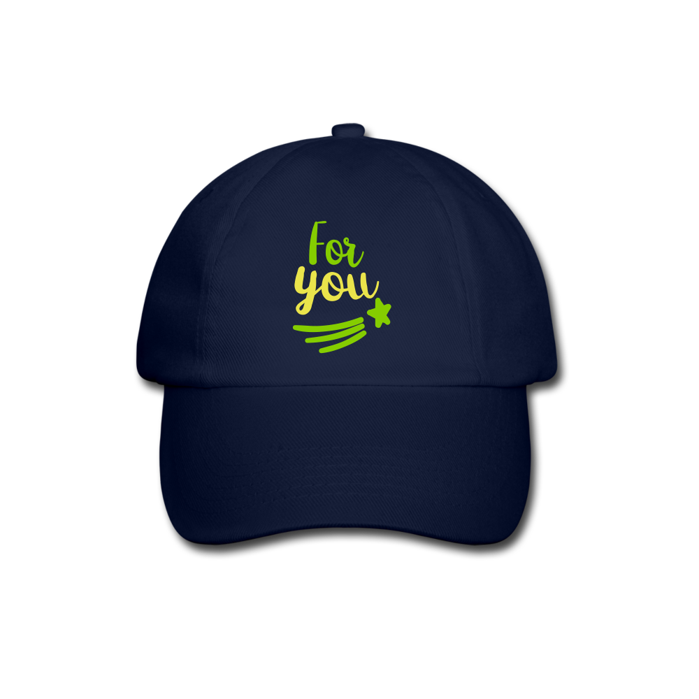 Gorra béisbol"for you" - blue/blue