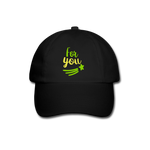 Gorra béisbol"for you" - black/black