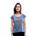 Camiseta con manga enrollada