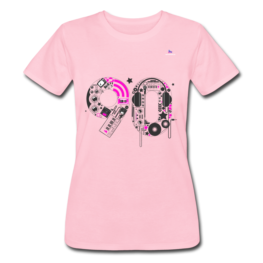 Camiseta  de Bella + Canvas"90's" - pink lady