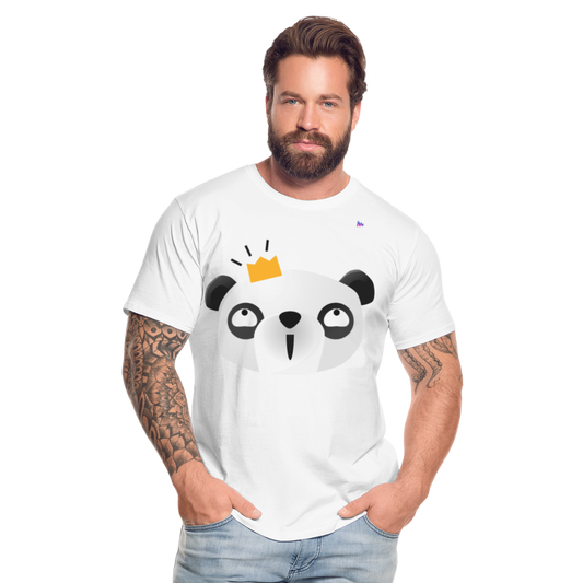 Camiseta orgánica premium"Panda emoji" - white