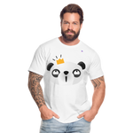 Camiseta orgánica premium"Panda emoji" - white