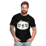 Camiseta orgánica premium"Panda emoji" - black