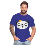 Camiseta orgánica premium"Panda emoji" - royal blue