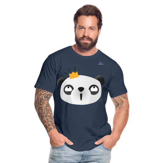 Camiseta orgánica premium"Panda emoji" - navy