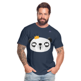 Camiseta orgánica premium"Panda emoji" - navy