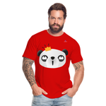 Camiseta orgánica premium"Panda emoji" - red