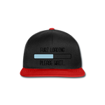 Gorra Snapback"Furz loading" - black/red