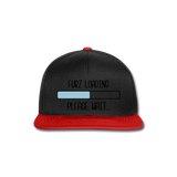 Gorra Snapback"Furz loading" - black/red