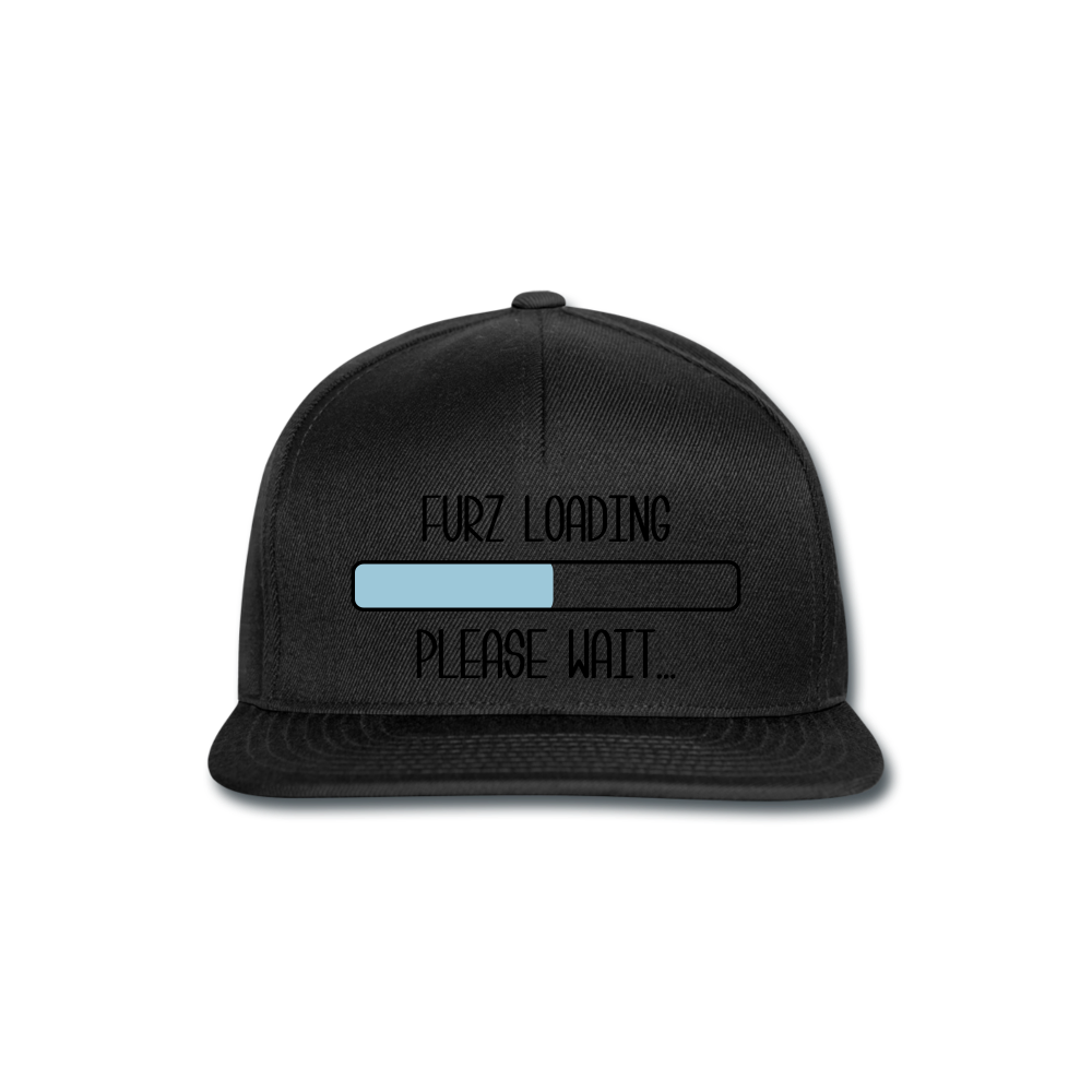 Gorra Snapback"Furz loading" - black/black