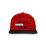 Gorra Snapback"Furz loading" - red/black