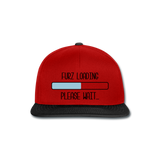 Gorra Snapback"Furz loading" - red/black