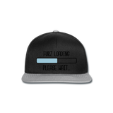 Gorra Snapback"Furz loading" - black/grey