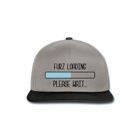 Gorra Snapback"Furz loading" - graphite/black