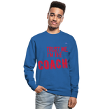 Sudadera unisex"Coach 2" - royal blue