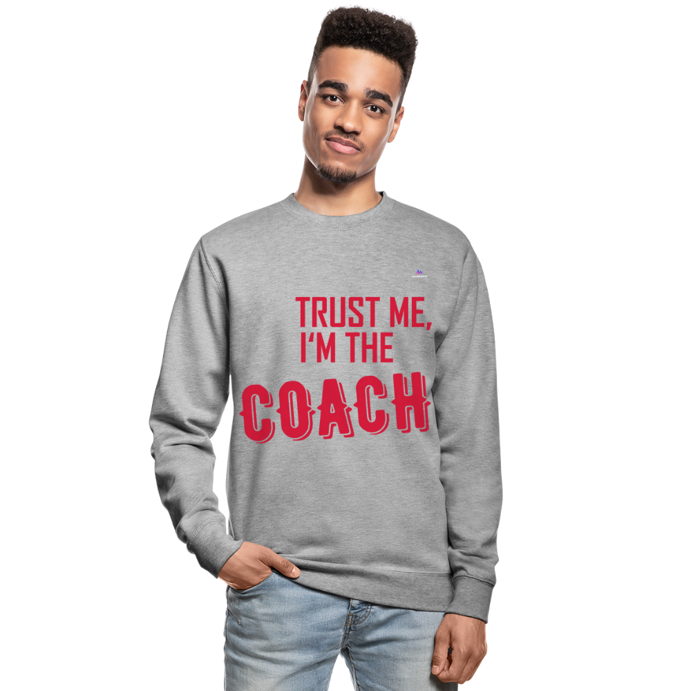 Sudadera unisex"Coach 2" - salt & pepper