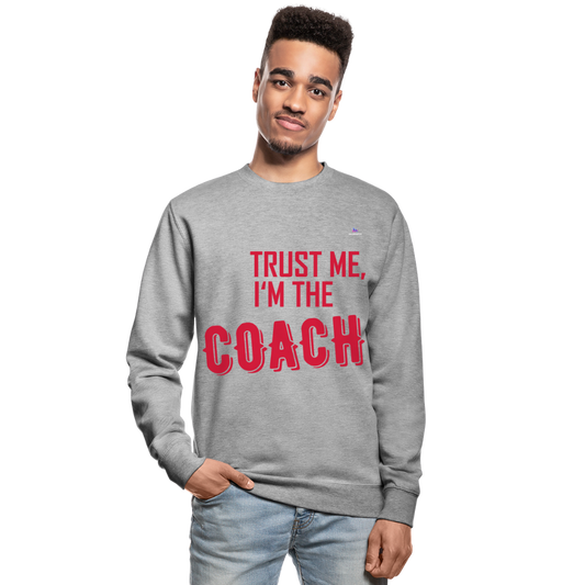 Sudadera unisex"Coach 2" - salt & pepper