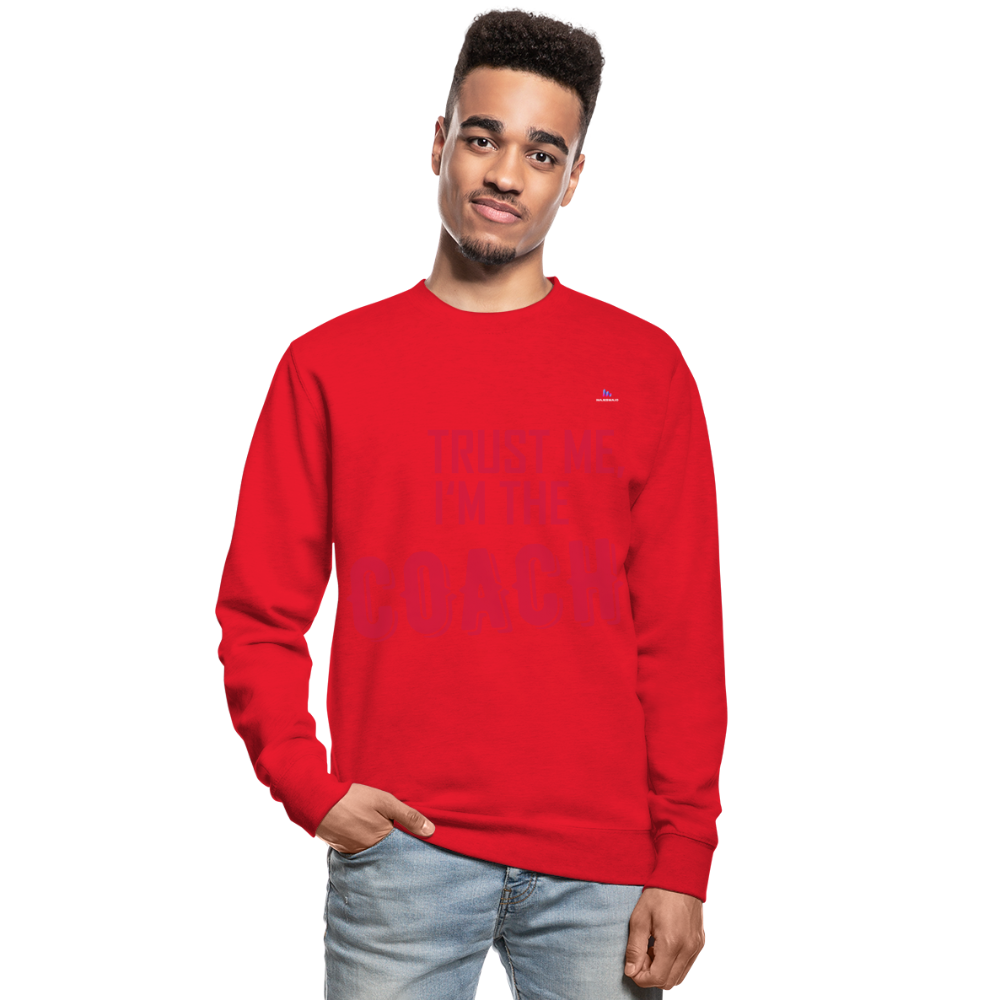 Sudadera unisex"Coach 2" - red