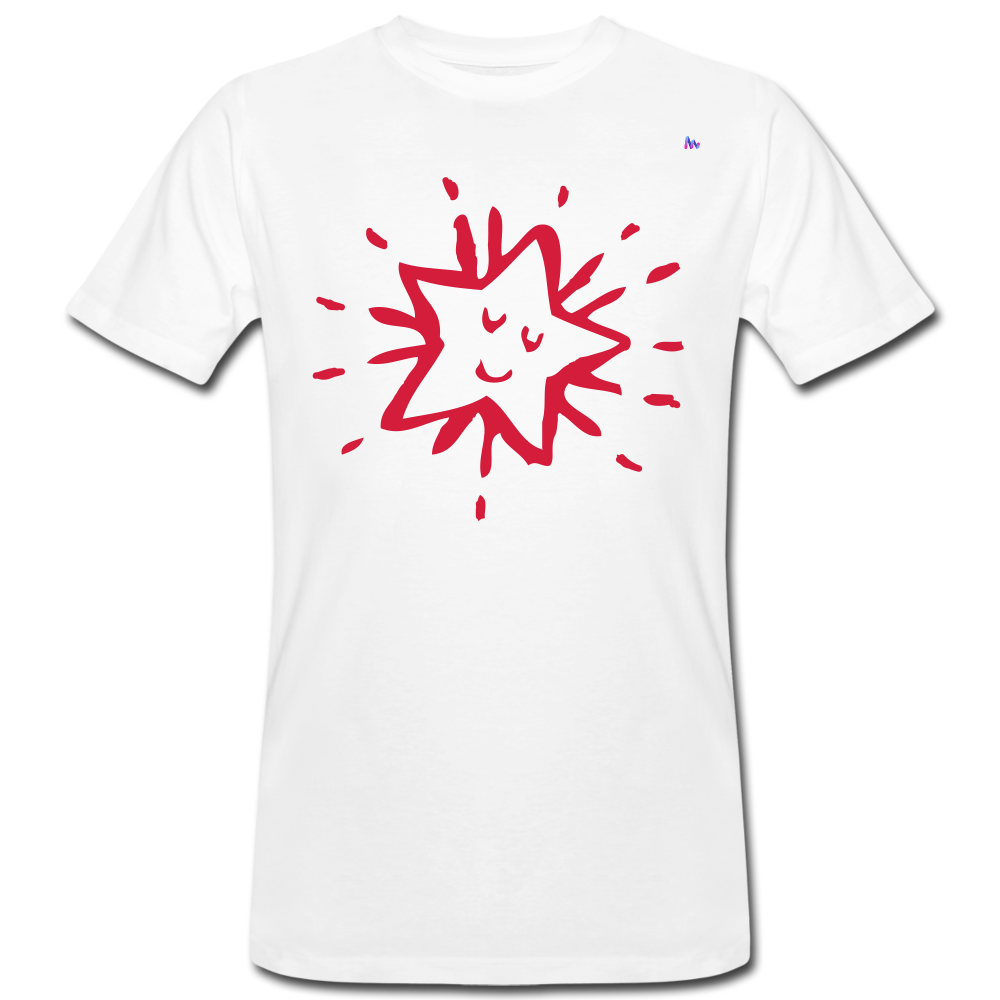 Camiseta ecológica"Star freexmas" - white