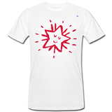 Camiseta ecológica"Star freexmas" - white