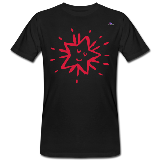 Camiseta ecológica"Star freexmas" - black