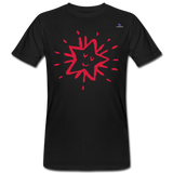 Camiseta ecológica"Star freexmas" - black