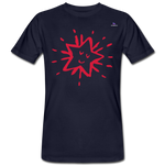 Camiseta ecológica"Star freexmas" - navy