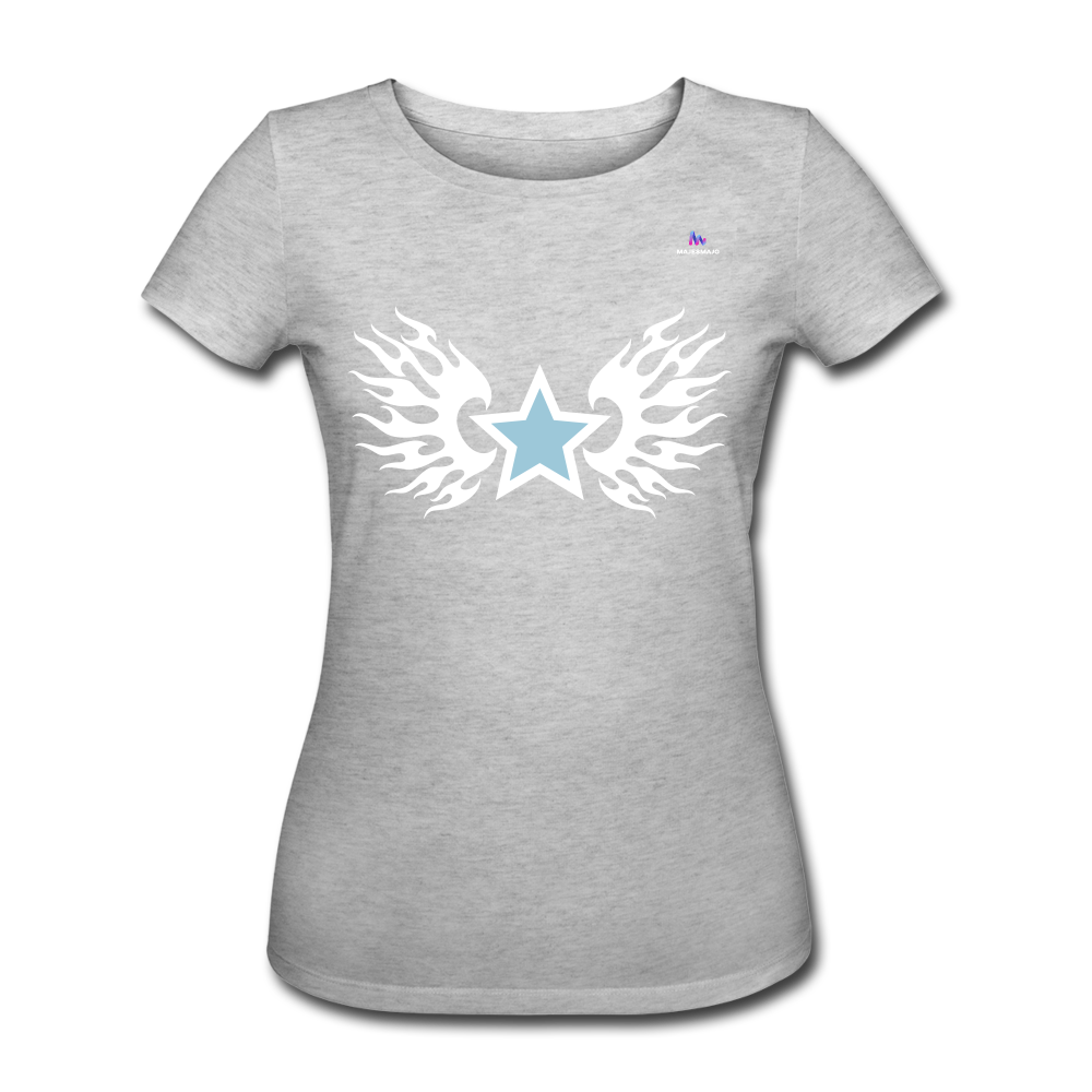 Camiseta ecológica de Stanley & Stella"Tribal Star" - heather grey