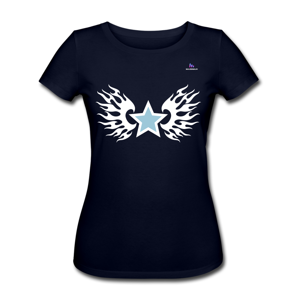 Camiseta ecológica de Stanley & Stella"Tribal Star" - navy