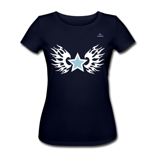 Camiseta ecológica de Stanley & Stella"Tribal Star" - navy