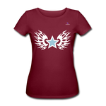 Camiseta ecológica de Stanley & Stella"Tribal Star" - burgundy