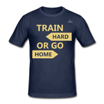 Camiseta pesada Gildan"Train hard 2" - navy