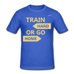 Camiseta pesada Gildan"Train hard 2" - royal blue